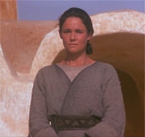 Shmi Skywalker, the first of the Skywalkers in the family saga we know as Star Wars.